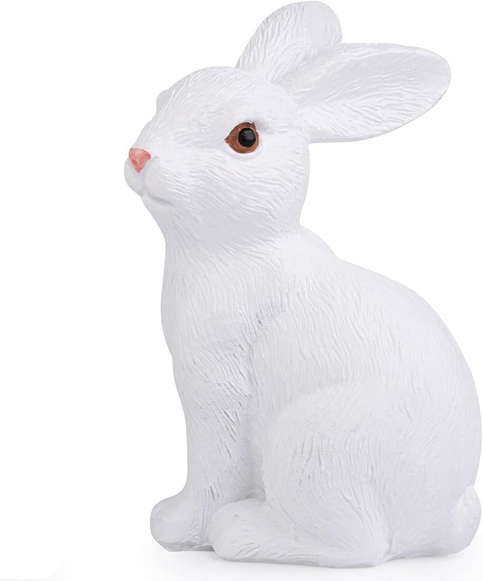 MAIBAOTA Large White Bunny Decor Easter Decoration for Home Spring Decoration for Home Table Decor Rabbit Figurines