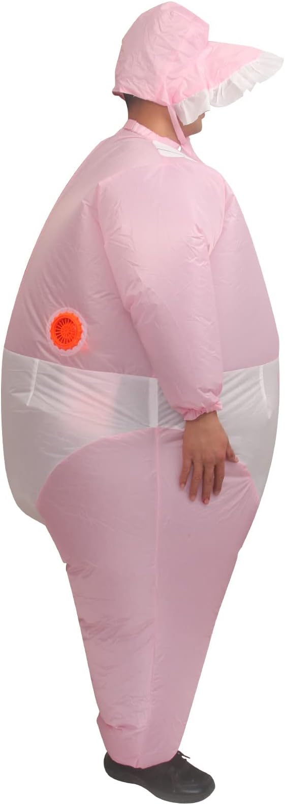 IRETG Inflatable Baby Costume for Adults Funny Blow Up Costume for Baby Shower Gender Reveal Party