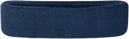 Suddora Workout Headband for Men and Women, Moisture-Wicking Athletic Sweatband, Lightweight Cotton Terry Cloth Bands for Basketball, Tennis, Football, Gym, Running, Cosplay & Costumes