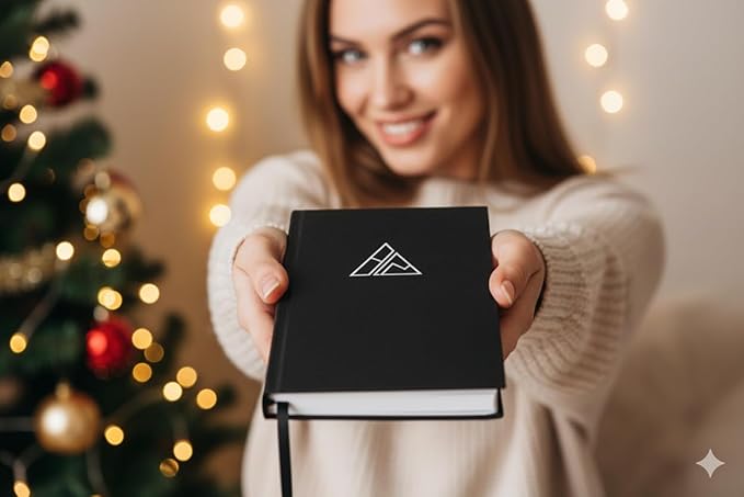 Self-Mastery Journal for Men - Gratitude Journal – 5 Minute Journals - Reflection Manifestation Journal for Mindfulness – Goal/Guided Gratitude Journel for Women & Men (Khaki)