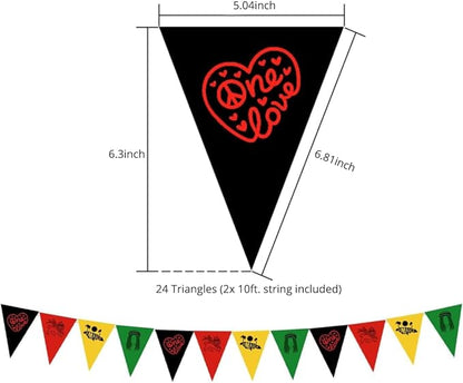 Hades Rasta Party Decorations – Reggae Themed Decor – Jamaica Balloons Garlands Backdrop Banner – Jamaican Birthday Theme Party Supplies for Adults Kids