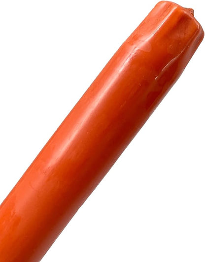 D'light Online Elegant 10" Seasonal Fall Taper Candles Premium Quality - Unscented, Hand-Dipped Tapered, Dripless and Smokeless - Set of 12 (10 Inch, Autumn Foliage)