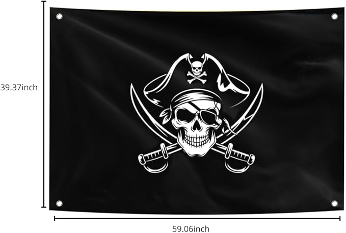Hades Pirate Party Decorations – Pirate Birthday Party – Pirate Themed Party Decorations – Pirate Balloons – Pirate Party Supplies – Pirate Party Decor – Pirate Accessories for Kids and Adults