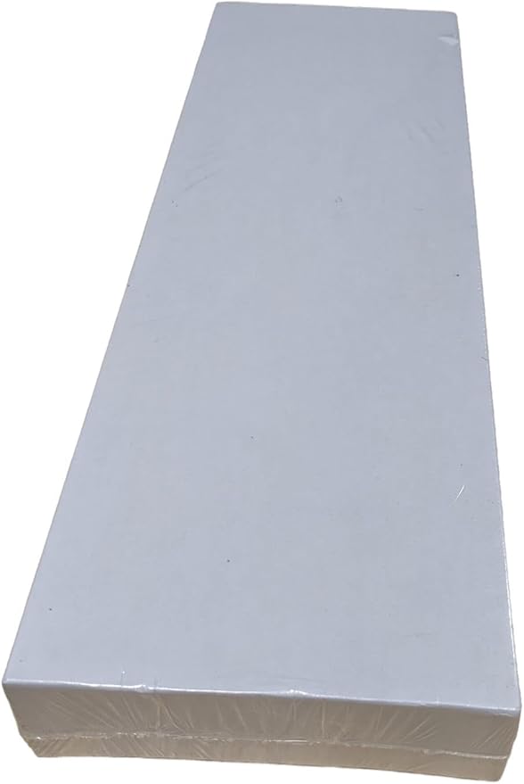 D'light Online Very Tall White Taper Candles, Premium Quality Candles Hand-Dipped, Dripless, Smokeless Paraffin Wax and Unwrapped Bulk Pack for Events - Set of 12 (15 Inch, White)