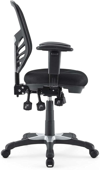 Modway EEI-757-BLK Articulate Ergonomic Mesh Office Chair in Black