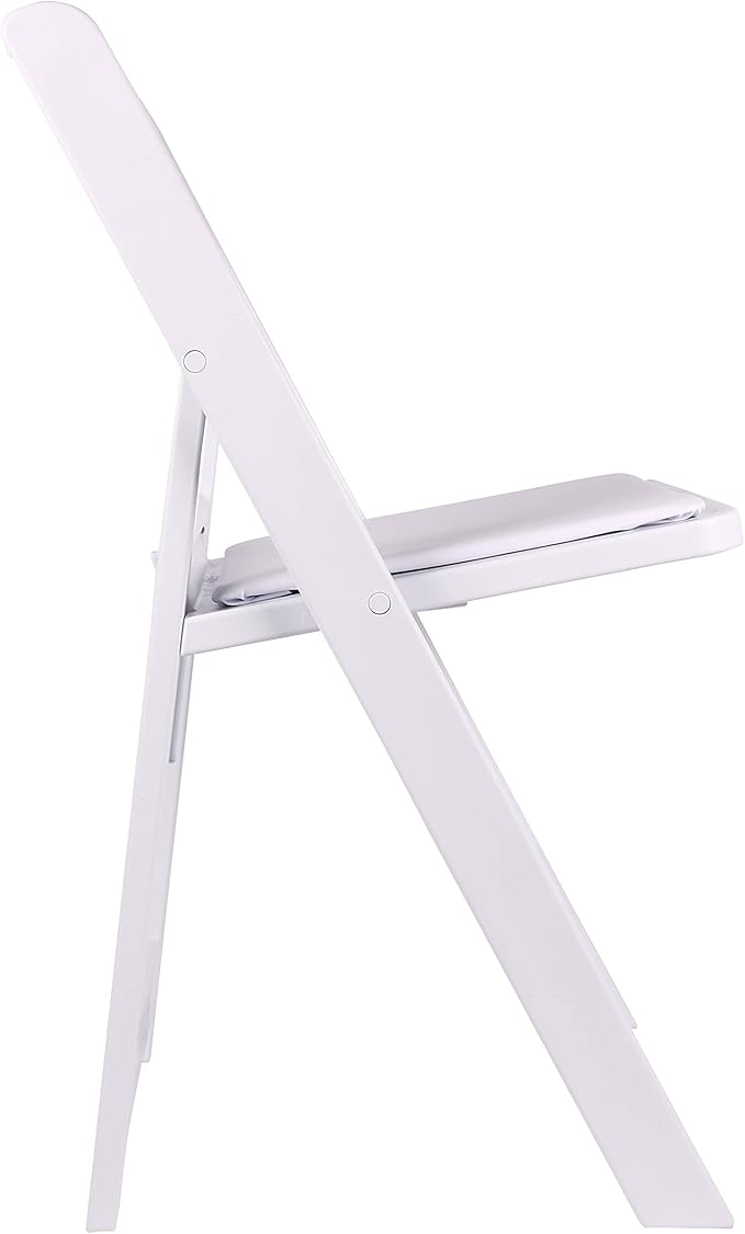 BTEXPERT 50 Pack Resin Folding Chair Vinyl Padded Seat 1000lb Weight Capacity Indoor Outdoor Lightweight Set for Home Event Party Picnic Kitchen Dining Church School Weddings