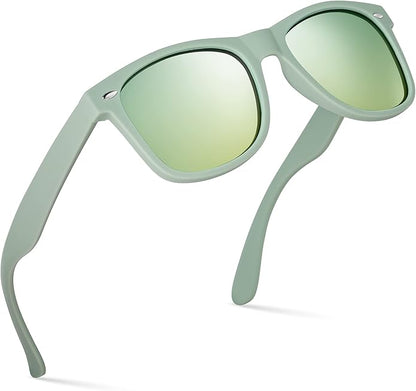 Retro Rewind Polarized Sunglasses for Men and Women - UV Protection Classic Sun Glasses