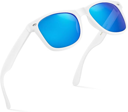 Retro Rewind Polarized Sunglasses for Men and Women - UV Protection Classic Sun Glasses