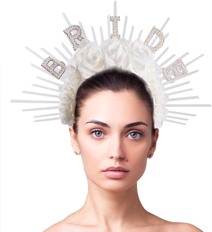 Bubbmi Women Halo Goddess Headband Costume Masquerade Headwear
