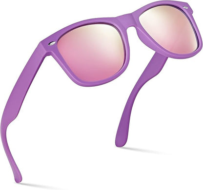 Retro Rewind Polarized Sunglasses for Men and Women - UV Protection Classic Sun Glasses