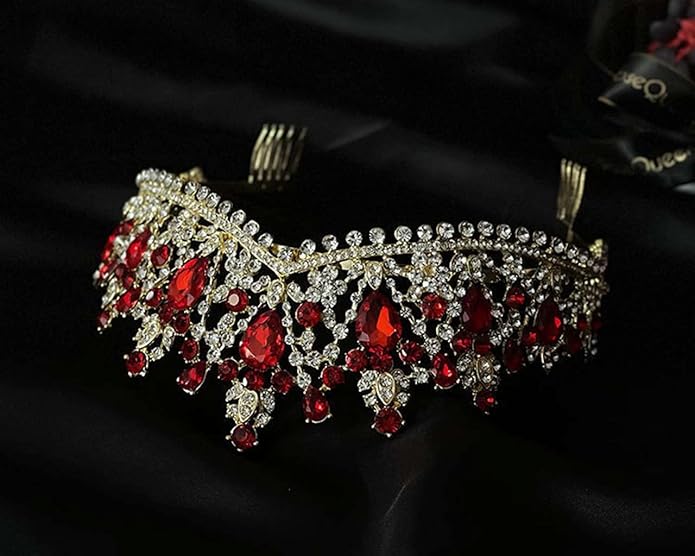 Vintage Baroque Crown Tiara Diadem Wedding Crystal Rhinestone Crown And Tiaras Bridal Hair Jewelry Wedding Hair Accessories