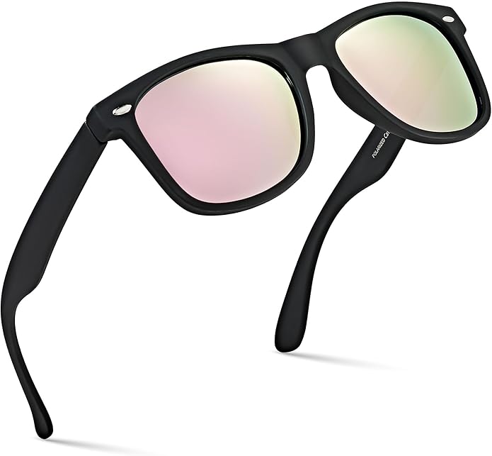 Retro Rewind Polarized Sunglasses for Men and Women - UV Protection Classic Sun Glasses
