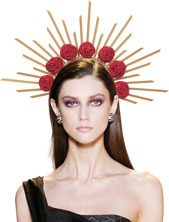 Bubbmi Women Halo Goddess Headband Costume Masquerade Headwear