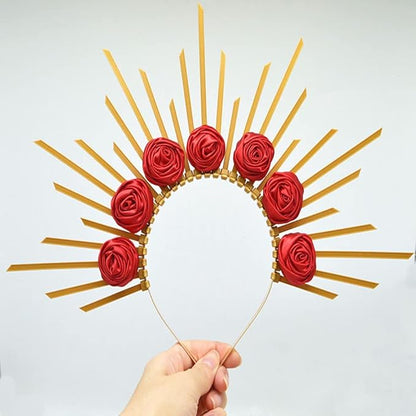 Bubbmi Women Halo Goddess Headband Costume Masquerade Headwear