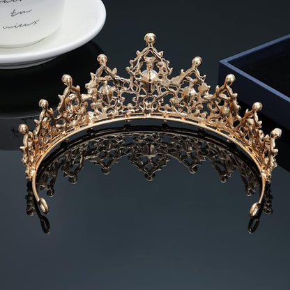 Kamirola - Queen Crown and Tiaras Princess Crown for Women and Girls Crystal Headbands for Bridal, Princess for Wedding and Party（01）