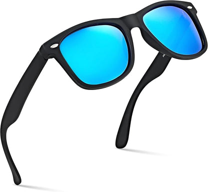 Retro Rewind Polarized Sunglasses for Men and Women - UV Protection Classic Sun Glasses