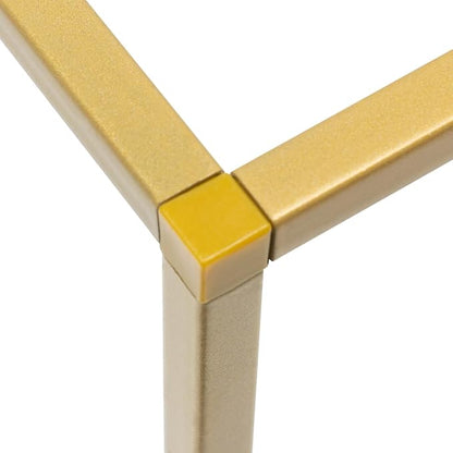 Gold Flower Stand, 5PCS Metal Column Geometric Flower Stand Floor Vase Tables Centerpieces Gold Tall Floral Display Rack Decorations Reception Floral Center Pieces for Wedding T-Stage Bar