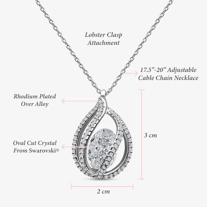 TRYNDI To My Wife Necklace from Husband - Soulmate, Girlfriend, Fiance Gift for Anniversary, Birthday, Christmas, Valentine's Day, Mother's Day - Romantic Wife Christmas Gift ideas