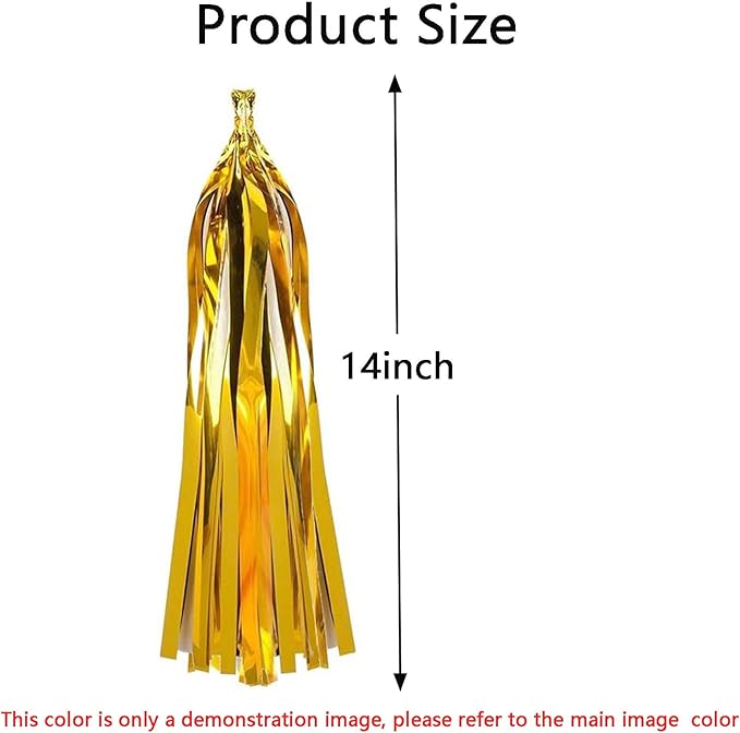We Moment Tissue Paper Tassels Party Tassel Garland Banner for Party Decorations, DIY Kits,Pink,White,Peach,Rose glod,40 PCS