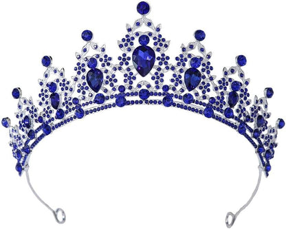 Kamirola - Queen Crown and Tiaras Princess Crown for Women and Girls Crystal Headbands for Bridal, Princess for Wedding and Party（01）