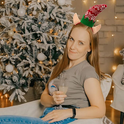Madison Tyler Christmas Elf Ears Headband for Womens | Cute Soft Accessories for Christmas Party | Holiday Gifts for Women