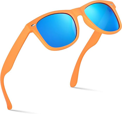 Retro Rewind Polarized Sunglasses for Men and Women - UV Protection Classic Sun Glasses