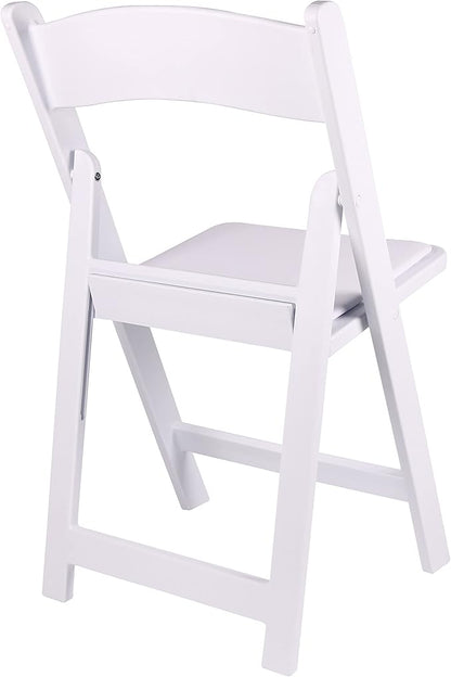 BTEXPERT 30 Pack Resin Folding Chair Vinyl Padded Seat Indoor Outdoor Lightweight Set for Home Event Party Picnic Kitchen Dining Church School Weddings