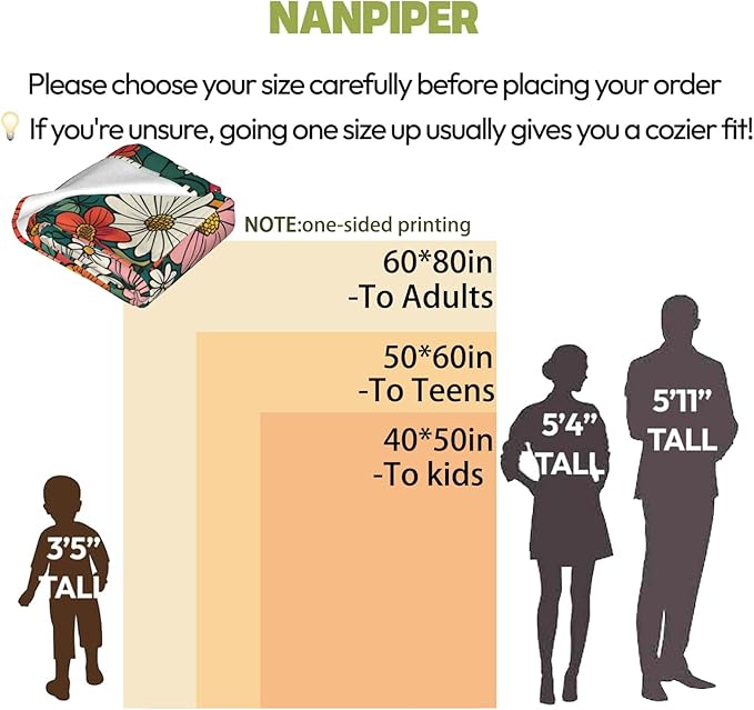 Fishing Lover Throw Blanket Gifts for Boys Girls Kids Adults, Fisherman and Bass Flannel Blankets for Travel Sofa Living Room Decor 40"x50"