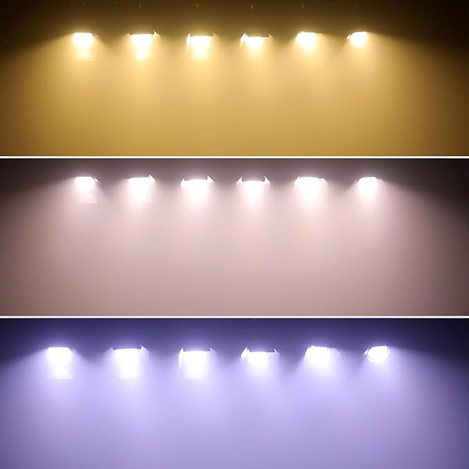 200W LED Stage Light, COB Par Lights with Barn Doors, DMX Blinder Stage Lighting Sound Activated for Wedding Live Show Christmas Party (Warm White & Cool White 2PC)