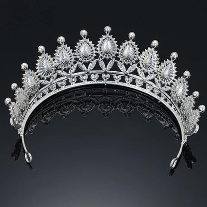 Kamirola Tiaras Princess Crown for Women and Girls Crystal Headbands for Bridal, Princess for Wedding and Party(TR21)