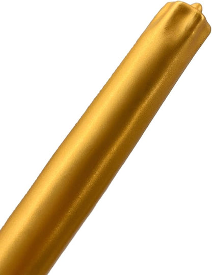 D'light Online Premium Quality 12" Metallics Taper Candles - Unscented, Dripless and Smokeless for Christmas Decor, Holiday Dinners and Festive Parties - Set of 12 (12 Inch, Lustrious Metallics)