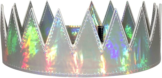 King Queen Princess Prince Crown Hat - Short Spike - Fully Adjustable