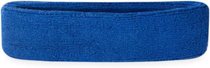 Suddora Workout Headband for Men and Women, Moisture-Wicking Athletic Sweatband, Lightweight Cotton Terry Cloth Bands for Basketball, Tennis, Football, Gym, Running, Cosplay & Costumes