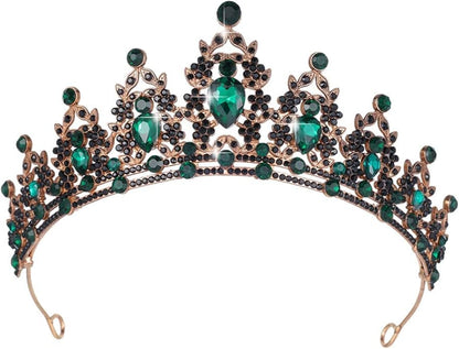 Kamirola - Queen Crown and Tiaras Princess Crown for Women and Girls Crystal Headbands for Bridal, Princess for Wedding and Party（01）