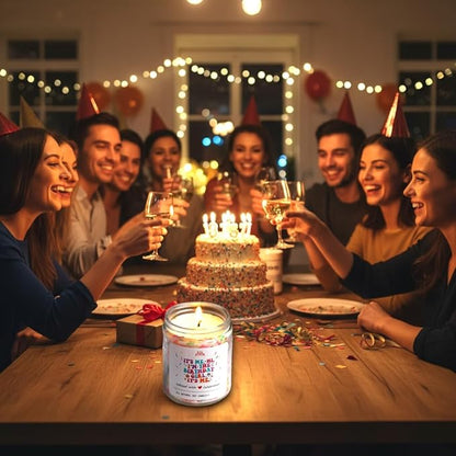 Birthday Gifts for Women Candle – Hi, I'm The Birthday Girl Fun Lavender Scented Candle - 7.6 Oz for Female Friends, Sister, Mom, Daughter Happy Birthday Candle