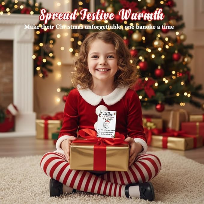 Holiday Pocket Hugs, 2026 New Mini Gift, Festive Tiny Token, Bulk Pack Christmas Cheer Gift for Holiday Party, Christmas Friendship Gift for Friends (4set-40pcs)