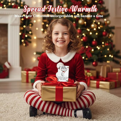 Holiday Pocket Hugs, 2026 New Mini Gift, Festive Tiny Token, Bulk Pack Christmas Cheer Gift for Holiday Party, Christmas Friendship Gift for Friends (4set-40pcs)
