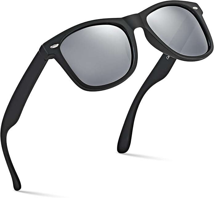 Retro Rewind Polarized Sunglasses for Men and Women - UV Protection Classic Sun Glasses