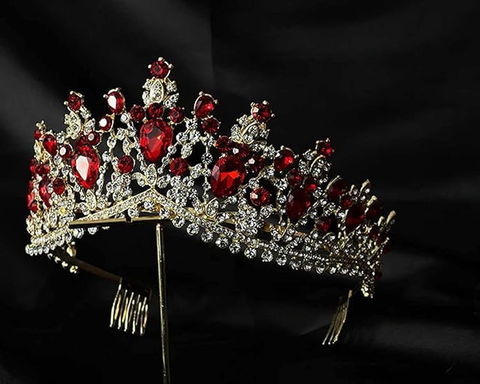 Vintage Baroque Crown Tiara Diadem Wedding Crystal Rhinestone Crown And Tiaras Bridal Hair Jewelry Wedding Hair Accessories