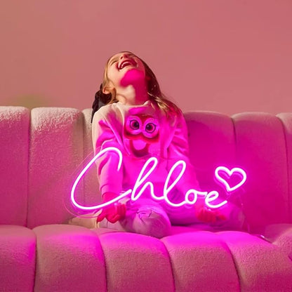Custom Neon Signs - LED Neon Light Sign - Dimmable Neon Sign Light For Bar, Man Cave, Wedding, Bedroom, Game Room Wall Neon Night Light Decor
