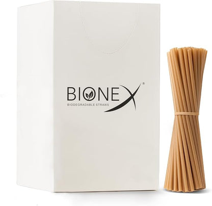 6-inch Sugarcane Straws, 1500 Count Unwrapped Cocktail Straws, Plastic Straw and Paper Straw Alternative, US-Manufactured (Pack of 1, 1500 Count per Pack)