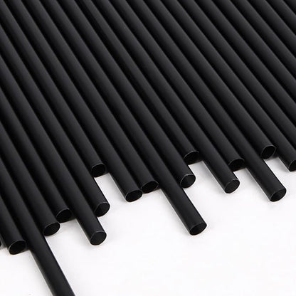 Tomnk 500pcs Straws Disposable, 10.3 Inches Plastic Straws, Plastic Drinking Straws for Tumblers and Ice Coffee