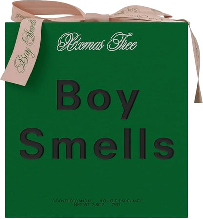 Boy Smells XXMAS Tree Large Candle – Holiday Pine & Evergreen Soy Wax Candle for Winter Home Décor – Fresh Forest Christmas Candle – 27oz