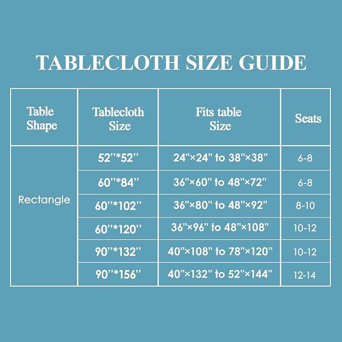 VidaFete 1 Pack Tablecloth 60 * 84inch Rectangle Table Cloth Polyester, Stain Wrinkle Resistant Polyester Dining Table Cover for Kitchen Dinning Party Wedding Tabletop Buffet Decoration(Sagegreen)
