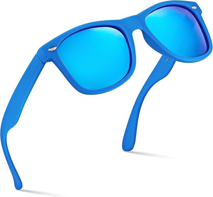 Retro Rewind Polarized Sunglasses for Men and Women - UV Protection Classic Sun Glasses