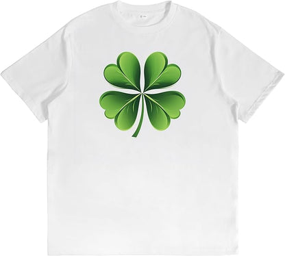 St. Patrick's Day Celebration Tee Beer Graphic Big and Tall Short Sleeve Cotton Festival Casual Gym Workout Tshirts