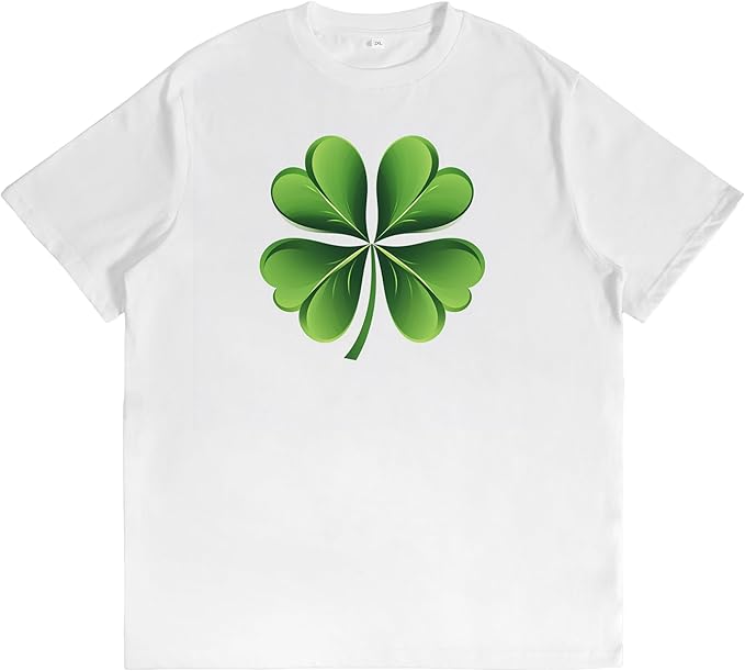St. Patrick's Day Celebration Tee Beer Graphic Big and Tall Short Sleeve Cotton Festival Casual Gym Workout Tshirts