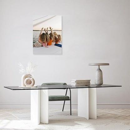 DBLAKI Personalized Custom Canvas Prints - Custom Framed Canvas Prints With Your Photos,Printed Photo To Canvas Wall Art Ideal for Home Decor Gifts Keepsakes 18" x24"