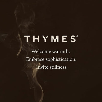 Thymes Noir Woods Scented Candles for Home Decor – Notes of Fresh Evergreen, Smoky Wood & Golden Amber – Luxury Home Fragrance Gifts for Women & Men – Burns Up to 20 Hrs (Votive Candle, 2 oz)