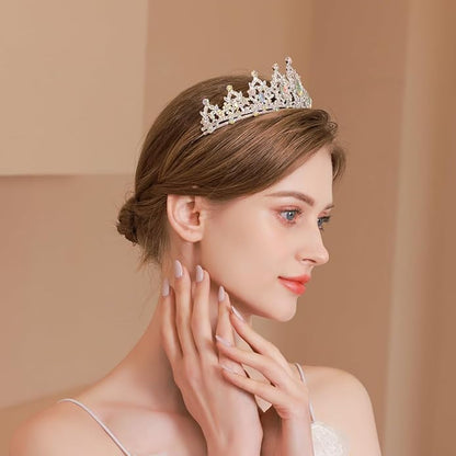 Kamirola - Queen Crown and Tiaras Princess Crown for Women and Girls Crystal Headbands for Bridal, Princess for Wedding and Party（01）